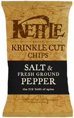 kettle chips salt & pepper