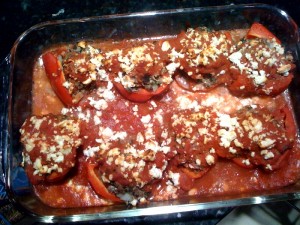 greek stuffed peppers