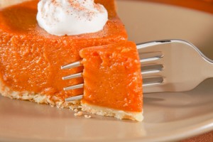 pumpkin pie slice