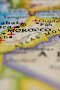 morocco map